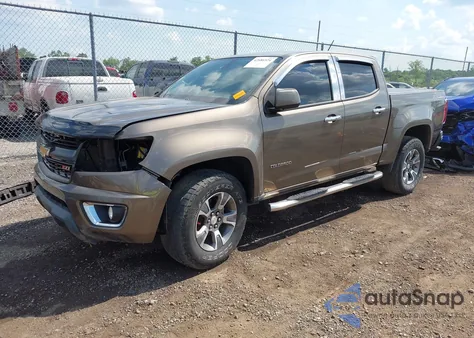 2015 Chevrolet Colorado Z71 из США, поврежденный, VIN 1GCGTCE38F1190708